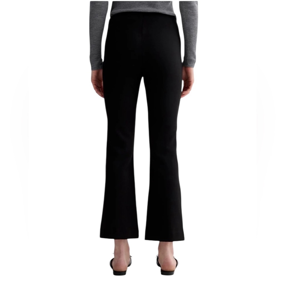 Everlane The Dream Kick Flare Ponte Pants Size M Black Neutral Office Casual - Picture 2 of 11